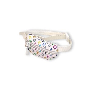 Fashion Dress - Labubu White LV Style Bag