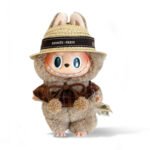 Fashion Dress - Hermes Style Straw hat + cloak + scarf