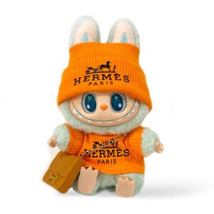 Fashion Dress - Orange Hat + Orange Top + Bag