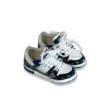 Fashion Dress - LV Style Shoes (Blue)