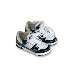 Fashion Dress - LV Style Shoes (Blue)