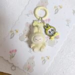 Mini Labubu Keychain - Yellow - SISI