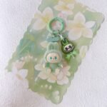 Mini Labubu Keychain - Green - QUQU
