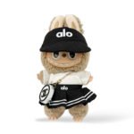 Fashion Dress -Sports Cap + Black Athletic Skirt + White Top + Bag