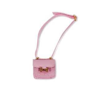 Fashion Dress - Labubu Pink Hermes Style Bag