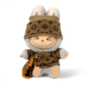 Fashion Dress -  LV Style Top + Hat + Bag