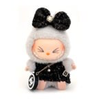 Fashion Dress - Black Chanel Style Skirt + Bow + Chanel style bag