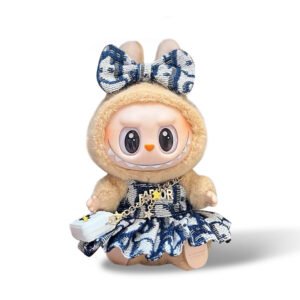 Fashion Dress - Dior Style Skirt+ Bow + Dior Style Bag