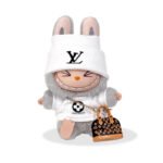 Fashion Dress - LV Style White Top+ Hat +LV Alma Style Bag